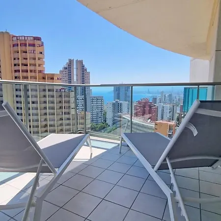 Skyline 9 De 2 Soleado Con Terraza Privada Benidorm
